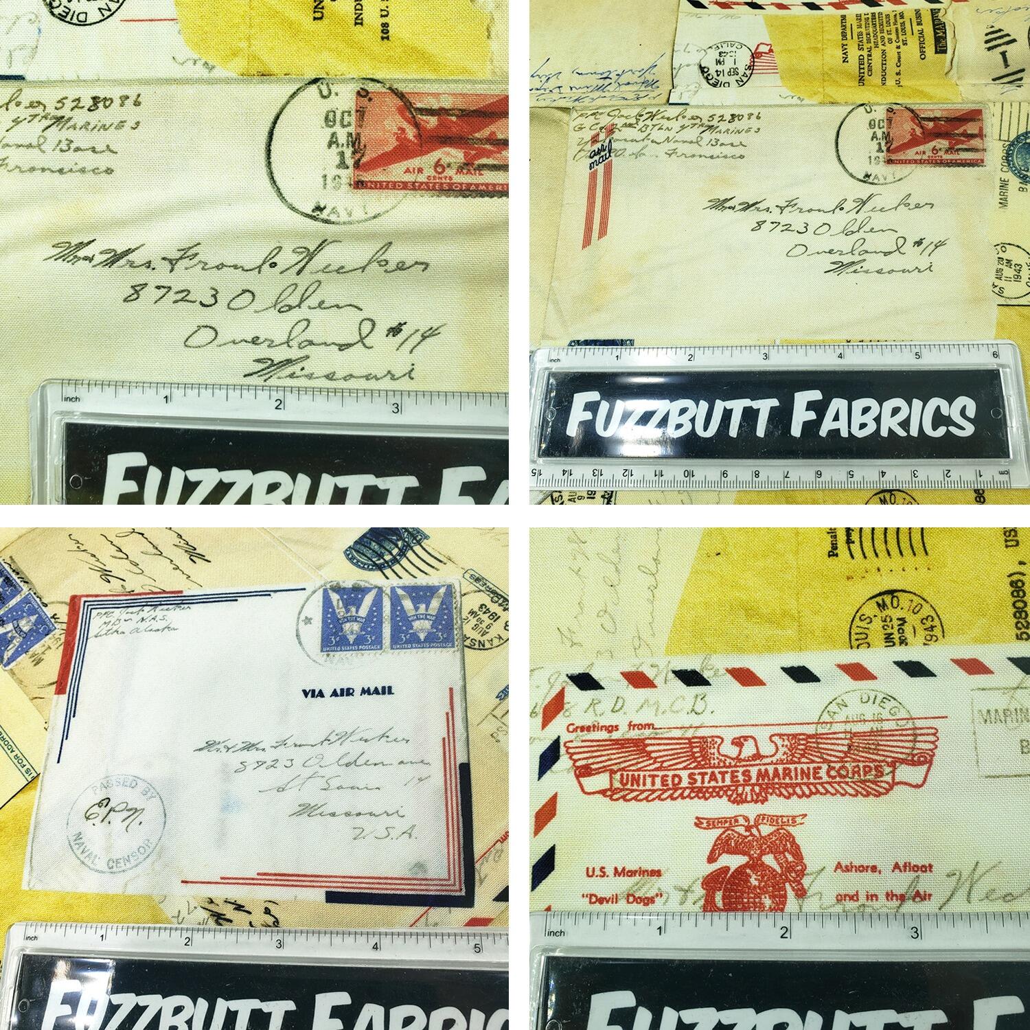 sew america, vintage letters, wartime letters, j wecker frisch,junk journal fabric, slow stitch, vintage style, old adverts, ephemera