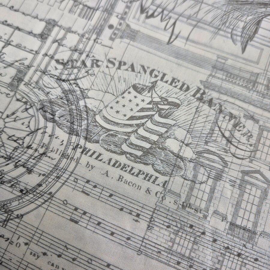 patriotic fabric, americana, the constitution, we the people, 3 sisters, American junk journal fabric, 100% cotton