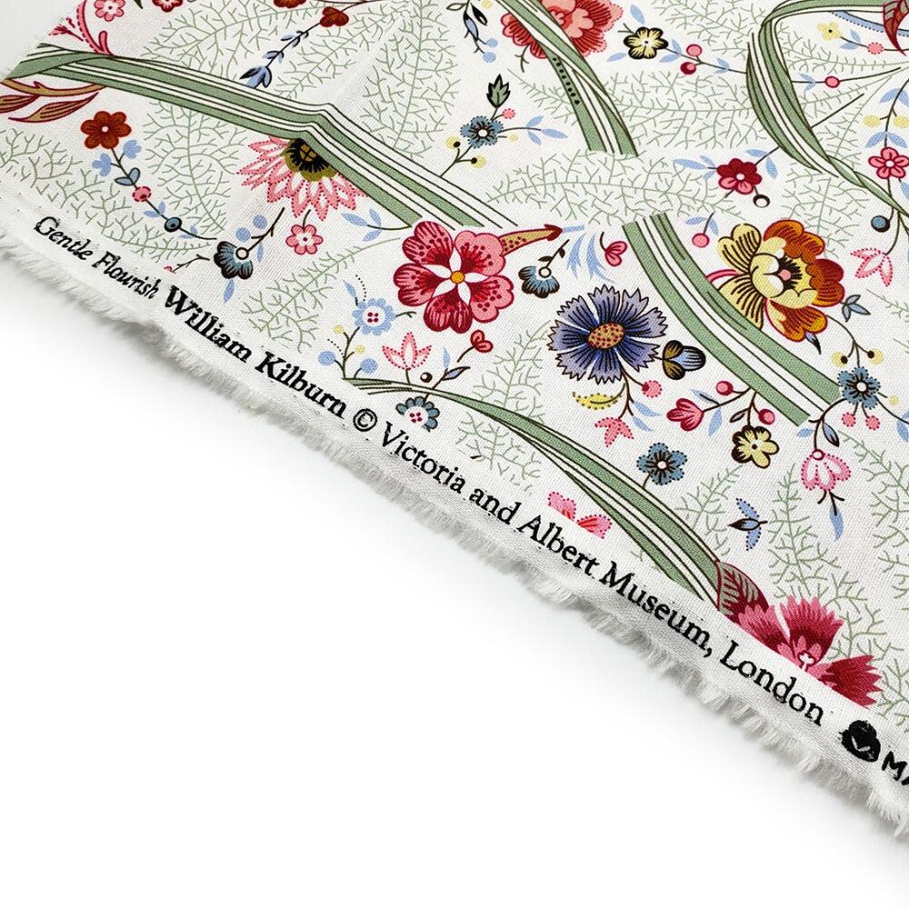 Pressed for time fabric, V&A museum fabric, craft cotton company, V&A fabric, vintage floral fabrics