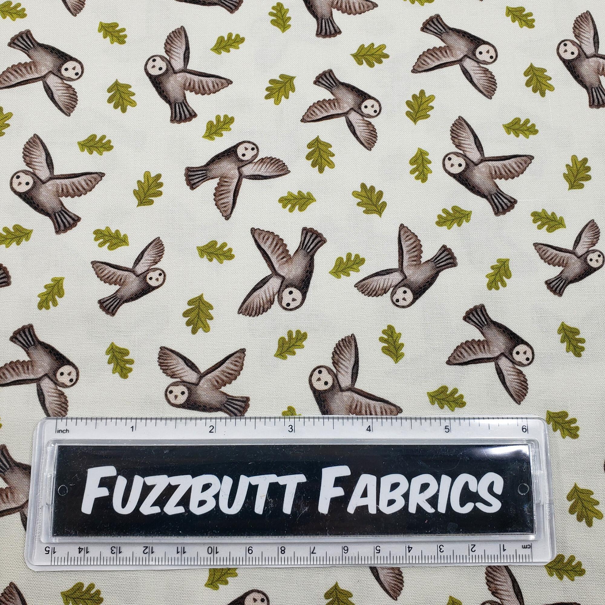 Lewis & Irene,old quercus, owls, acorns, squirrels, foxes, woodland fabric, autumn fabric