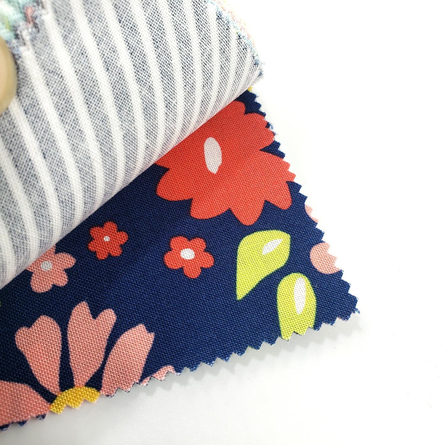 Moda, delightfully yours, sherri & chelsi,charm pack, floral, bright, modern florals, colourful patchwork squares