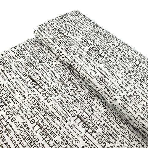 Seath Apter, stamped, typed words, junk journal fabric, slow stitch, vintage style, slow stitch fabric uk
