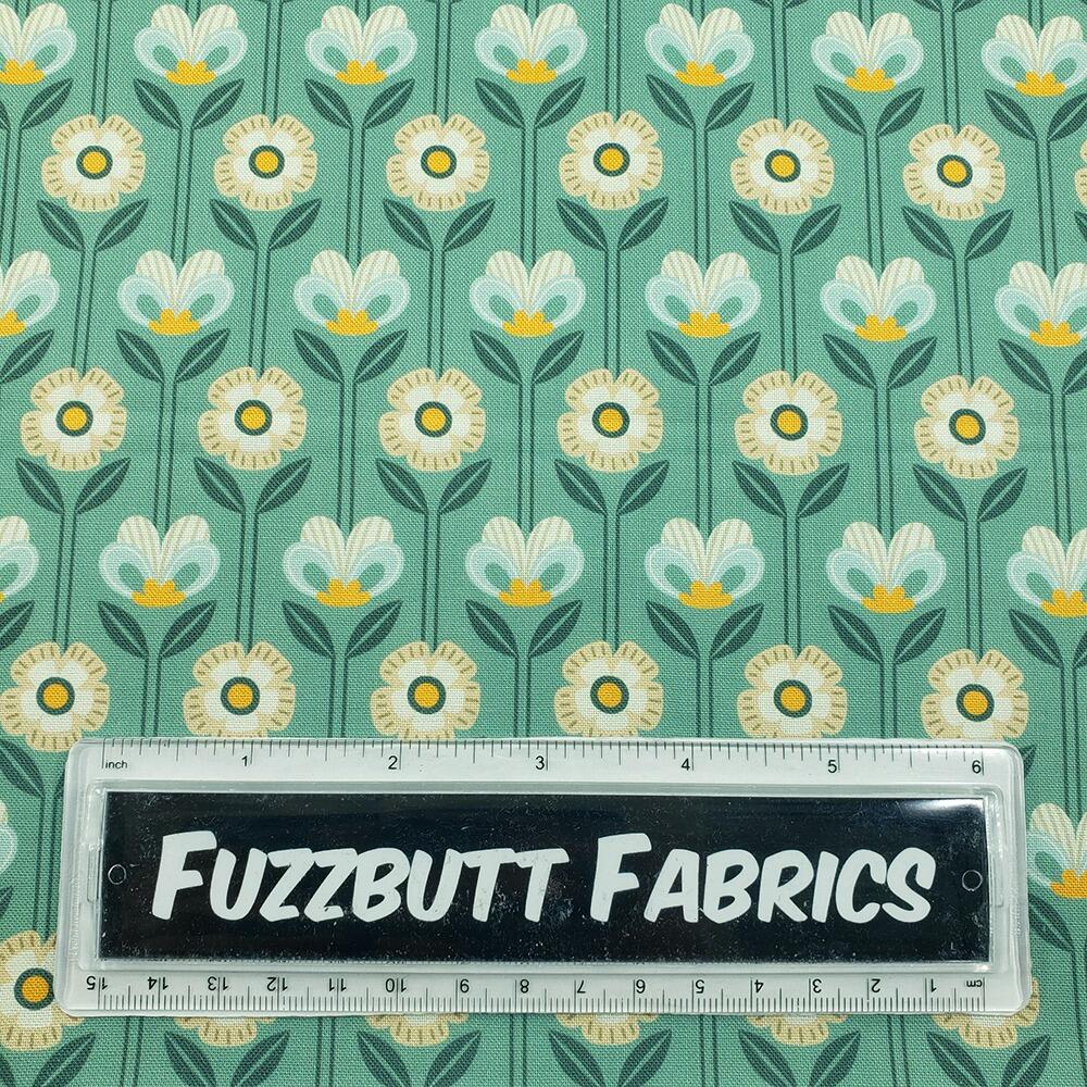 Skyborne Grace fat quarters, Alexander Holt, storks, florals, japanese style fabric