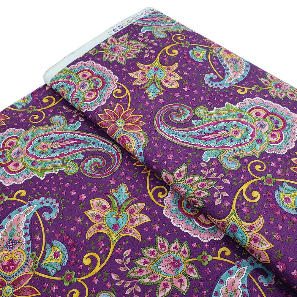Moda Chelsea Garden, floral fabric, cottagecore, roses, cotton, easy quilting, paisley, vintage florals