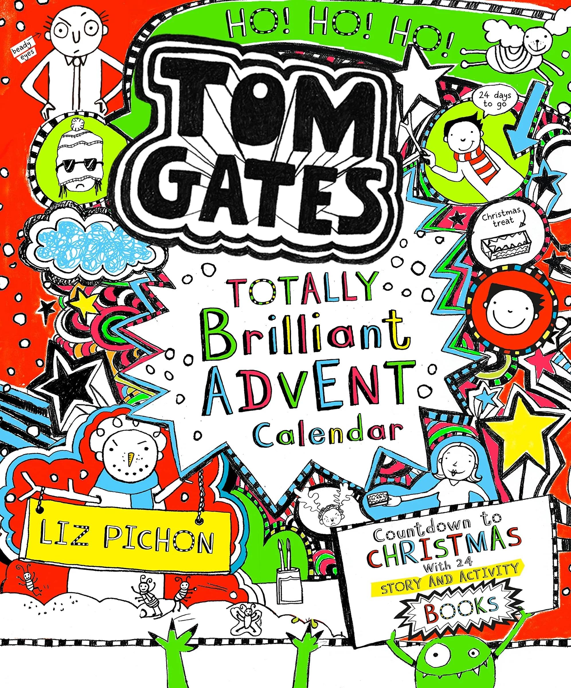 Tom Gates Total Brilliant Advent Calendar Book Collection (Hardback)