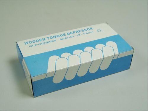 Tongue Depressors Wood Pack of 100