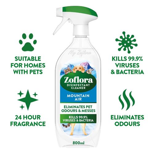 Zoflora Pet Mount Air Trigger Spray 800ml
