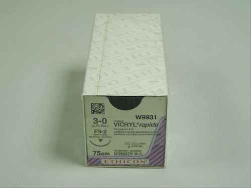 W9931 Vicryl Rapide Ethicon Pack of 12