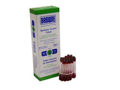 Browne Green Spot Tube Pack of 100