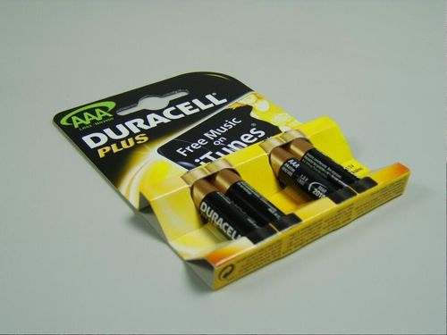 Duracell Plus Battery 4pk(Aaa) MN2400