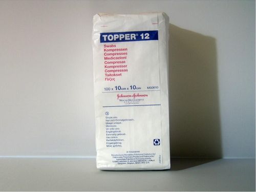 Topper 12 Swab 10x10cm Pack of 100
