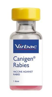 Canigen Rabies Suspension For Injection Dog 1d