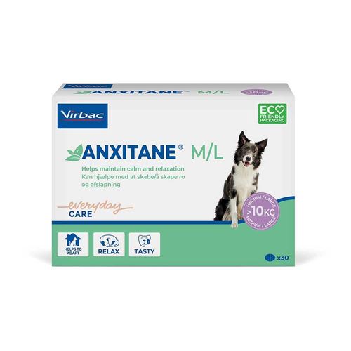 Anxitane Chew Tablets Medium/Large Dog Pack of 30