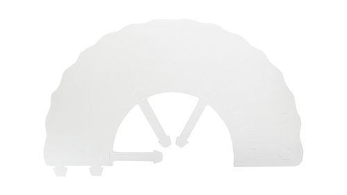 Collar Easy Click Clear 12.5cm Sele Pack of 10