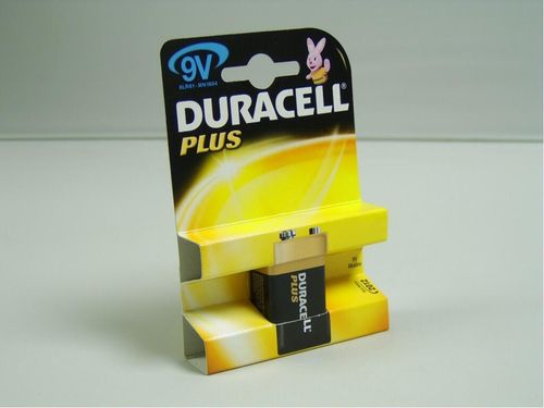 Duracell Plus Battery Sgle(9v) MN1604