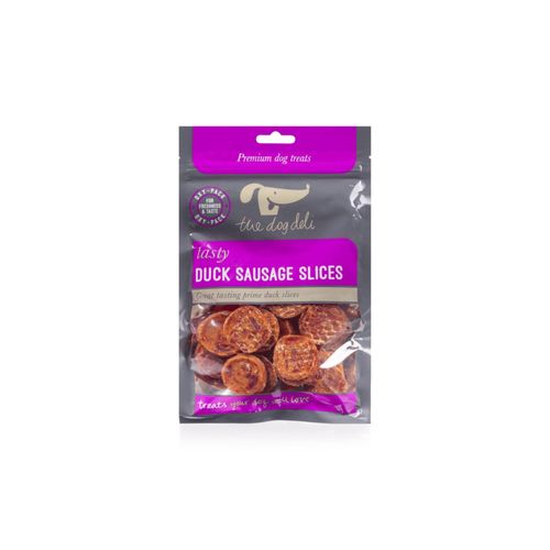 Dog Deli Duck Sausage Slices 100g EA
