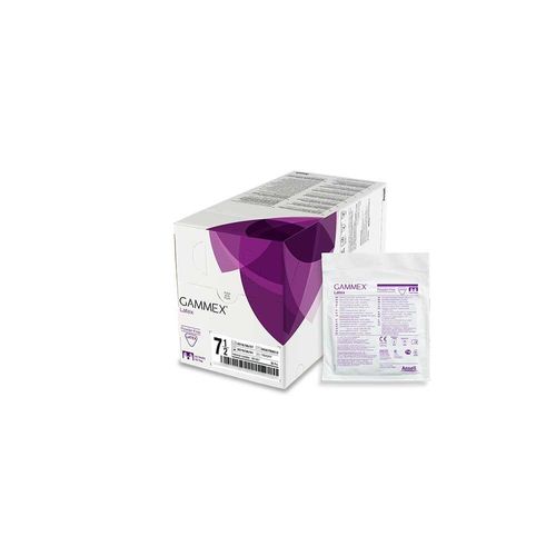 Gloves A/Gammex Latex Surg P/F 7.5 Pack of 50