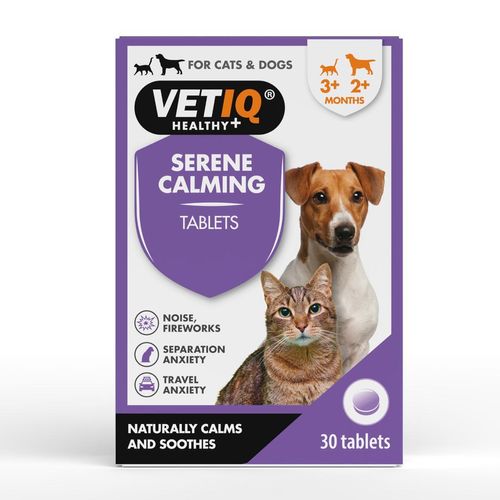 Vet Iq Serene Calming Tablets Pack of 30