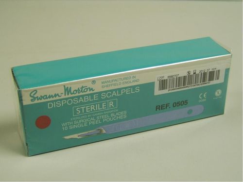 15 Disposable Blade + Handle Pack of 10