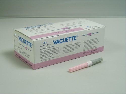 18gx1' Vacuette Ndl S/Sample Pack of 100