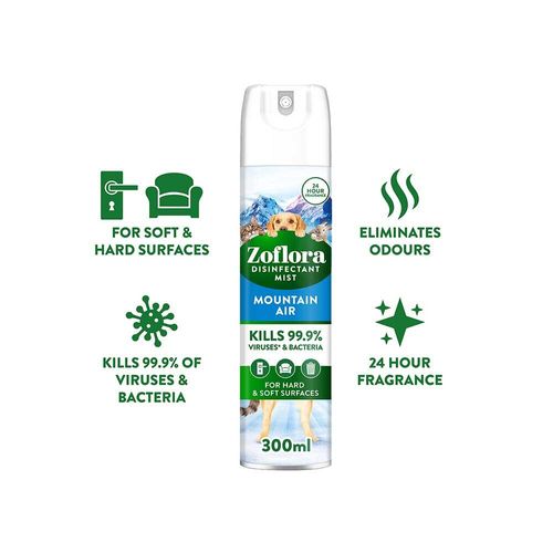Zoflora Pet Mount Air Disinfec Mist 300ml