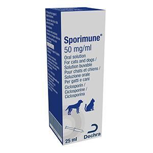 Sporimune 50mg/ml Oral Suspension Cat/Dog
