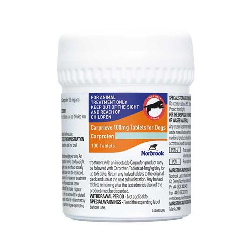 Carprieve Tablets 100mg (Tub)
