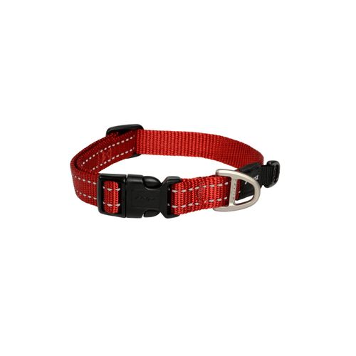Rogz Collar Utility Red Small 11mm