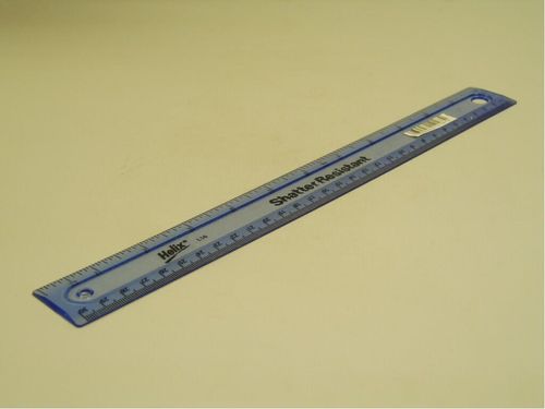 Ruler Plastic 12' (300mm) EA