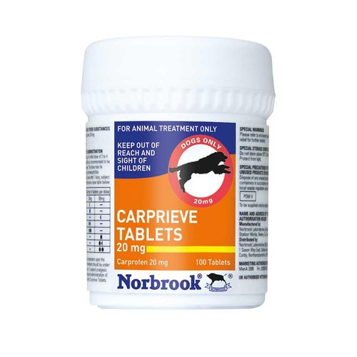 Carprieve Tablets 20mg (Tub)