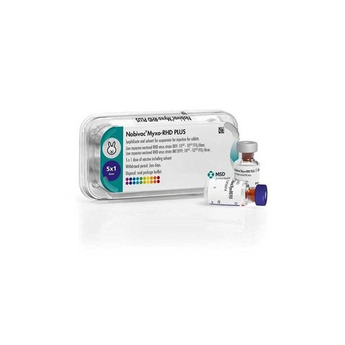 Nobivac Myxo Rhd Plus 5X1D