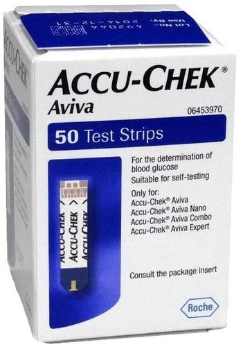Accuchek Aviva Test Strips Pack of 50