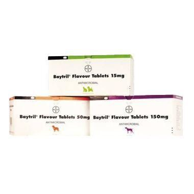 Baytril Flavour Tablets 150mg