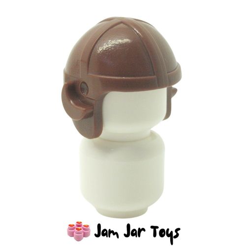 LEGO Flying Helmet Reddish Brown