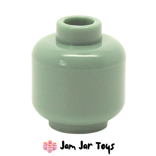 LEGO Sand Green Minifigure Plain Head.