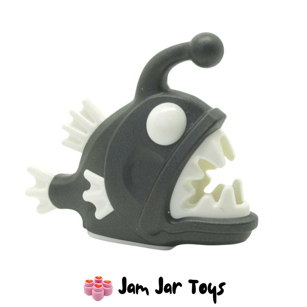 LEGO Angler Fish in Black Front View