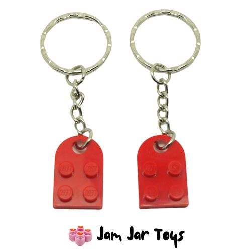 LEGO Keyring Keychain Red Separated into 2 pieces