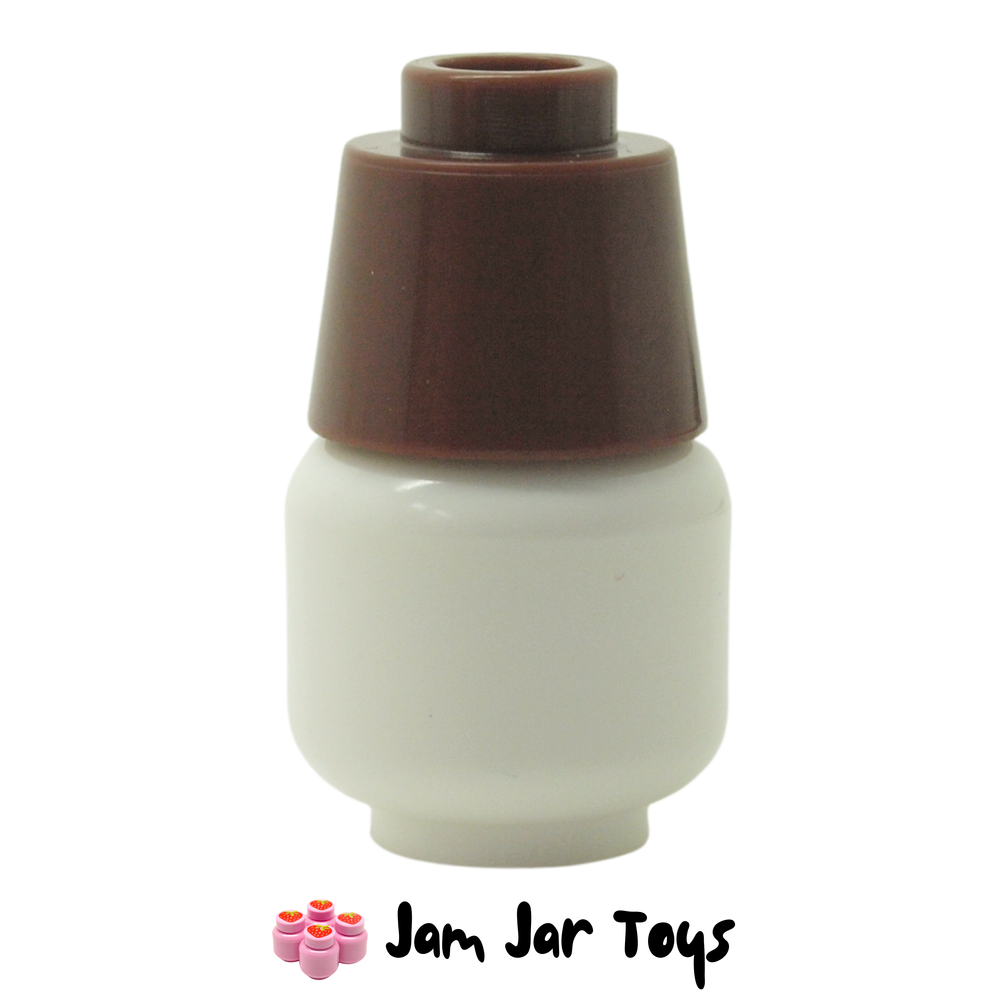 LEGO Minifigure Cone Hat Fez Reddish brown