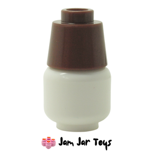 LEGO Minifigure Cone Hat Fez Reddish brown