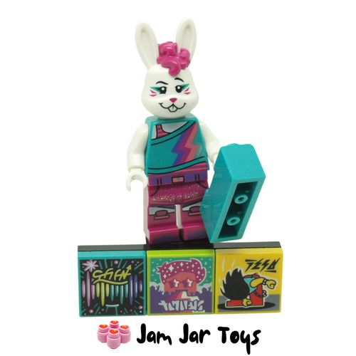 LEGO Bunny Dancer Minifigure Front View