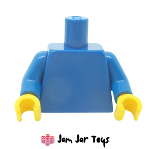 LEGO® Blue Torso with Yellow Hands - Plain. T42