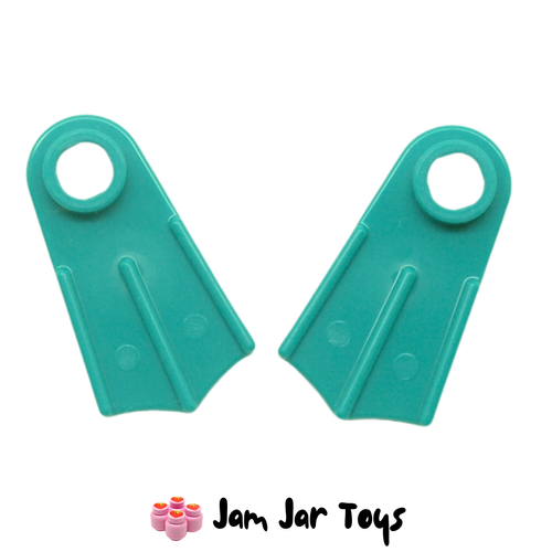 LEGO Dark Turquoise Flippers