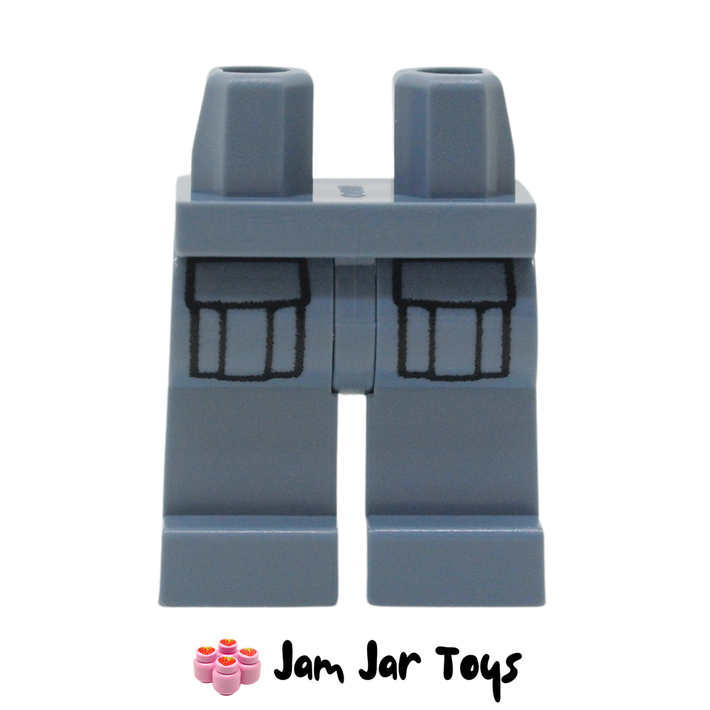 LEGO Sand Blue Legs with Cargo Pockets