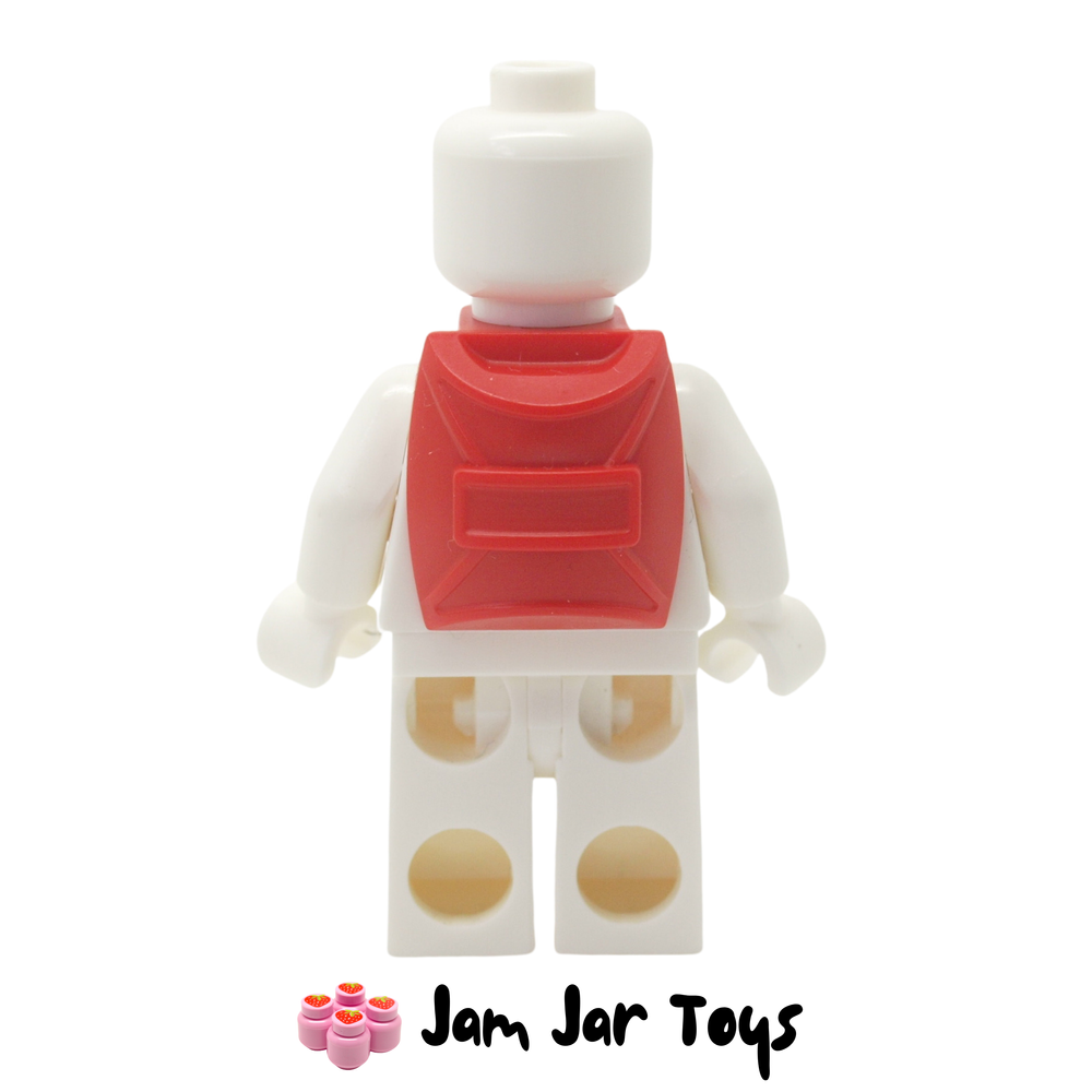 LEGO Minifigure Neckwear Red Backpack / Parachute Rear View