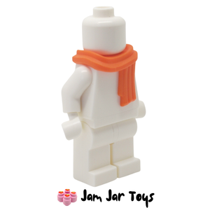 LEGO® Orange Long Scarf Wrapped Around Neck A151