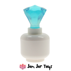 LEGO® Trans Light Blue Jewel / Rock 24 Facet J2