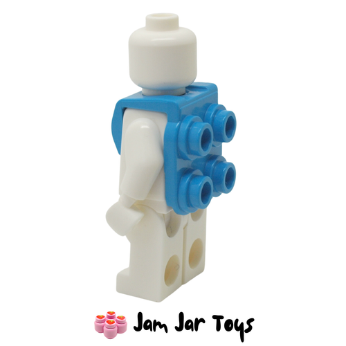 LEGO Dark Azure Front Harness 4 Back Studs