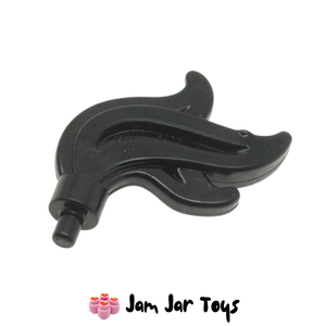 LEGO® Black Plume / Feather / Flame Triple Point P13
