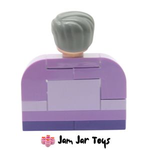 LEGO Horace Slughorn Harry Potter Minifigure HP374 Rear View