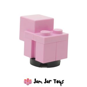 LEGO Minecraft Pig 21177 Rear View